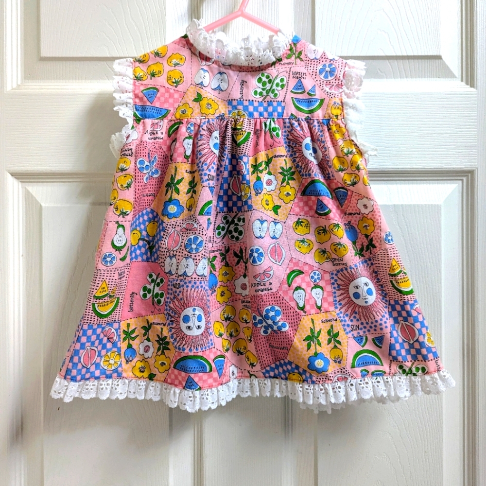 Vintage Deadstock Babydoll Dress and Bloomer Set
